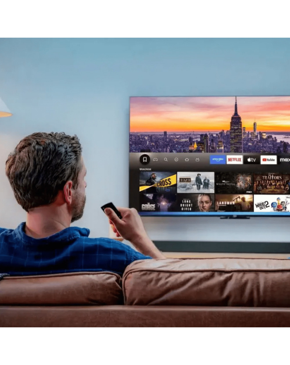 Amazon Fire Tv Stick 4k Select 8gb Control Con Alexa Negro De Voz Sistema Vega Os - No Android.