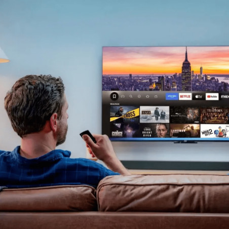 Amazon Fire Tv Stick 4k Select 8gb Control Con Alexa Negro De Voz Sistema Vega Os - No Android.