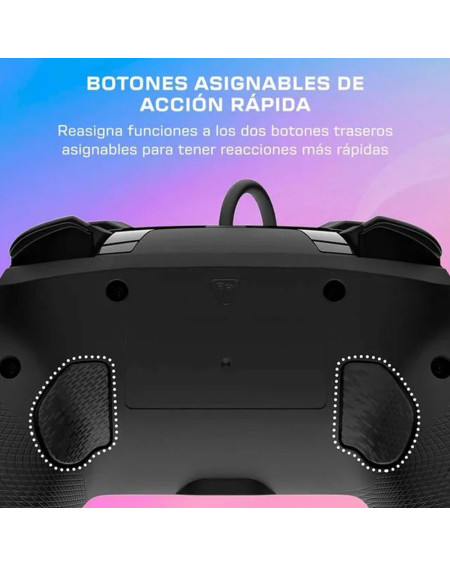 Turtle Beach Control Alambrico Afterglow Wave RGB Nintendo Switch 2