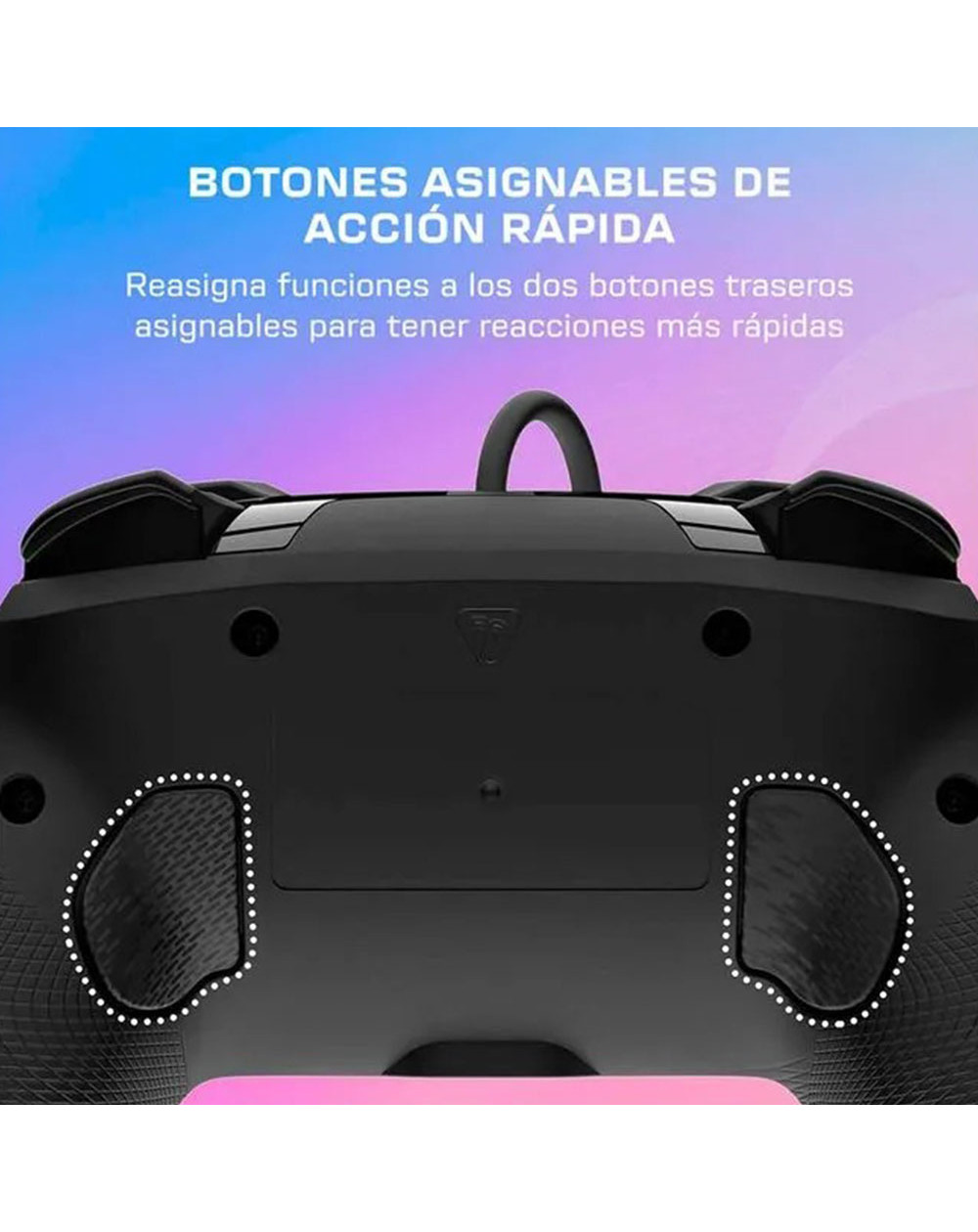 Turtle Beach Control Alambrico Afterglow Wave RGB Nintendo Switch 2