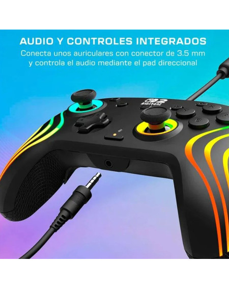 Turtle Beach Control Alambrico Afterglow Wave RGB Nintendo Switch 2