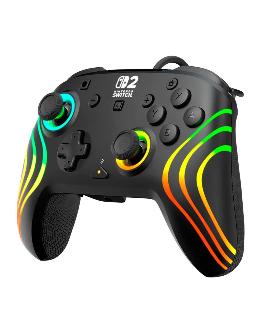 Turtle Beach Control Alambrico Afterglow Wave RGB Nintendo Switch 2