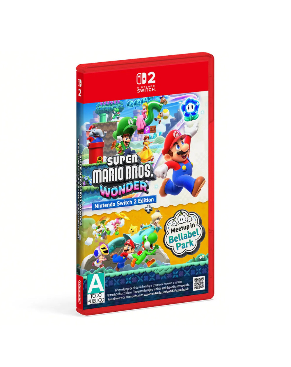 Super Mario Bros. Wonder Edición Nintendo Switch 2 + Meetup In Bellabel Park
