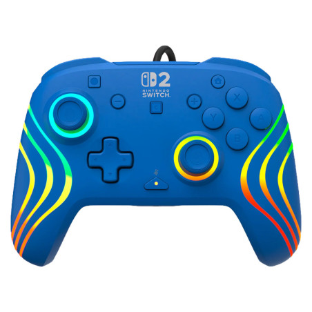 Turtle Beach Control Aalámbrico Afterglow RGB Azul Nintendo Switch 2
