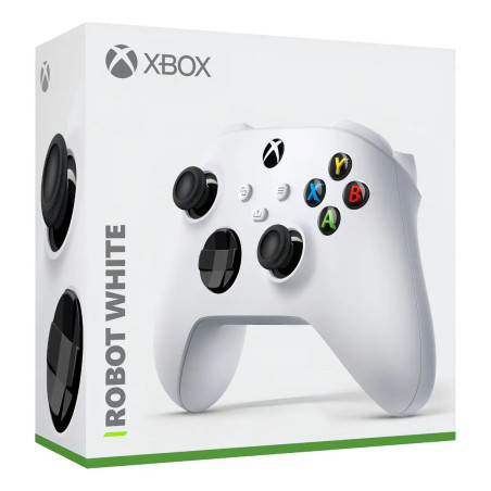 Control Inalámbrico Xbox Series X/s/one Robot White Blanco Una Unidad