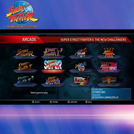Street Fighter 30th Anniversary Collection Capcom Nintendo Switch