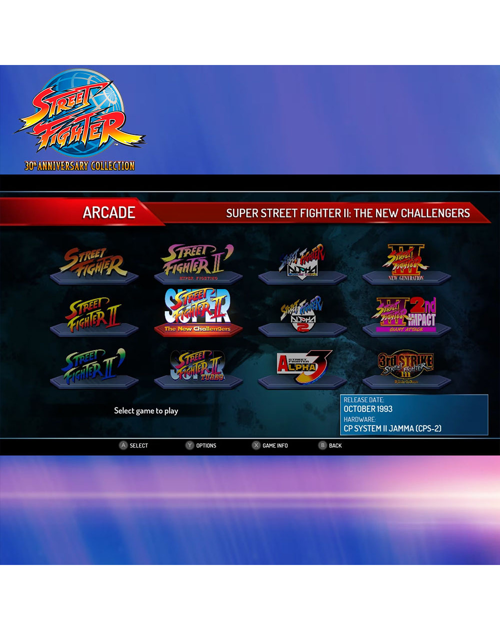 Street Fighter 30th Anniversary Collection Capcom Nintendo Switch