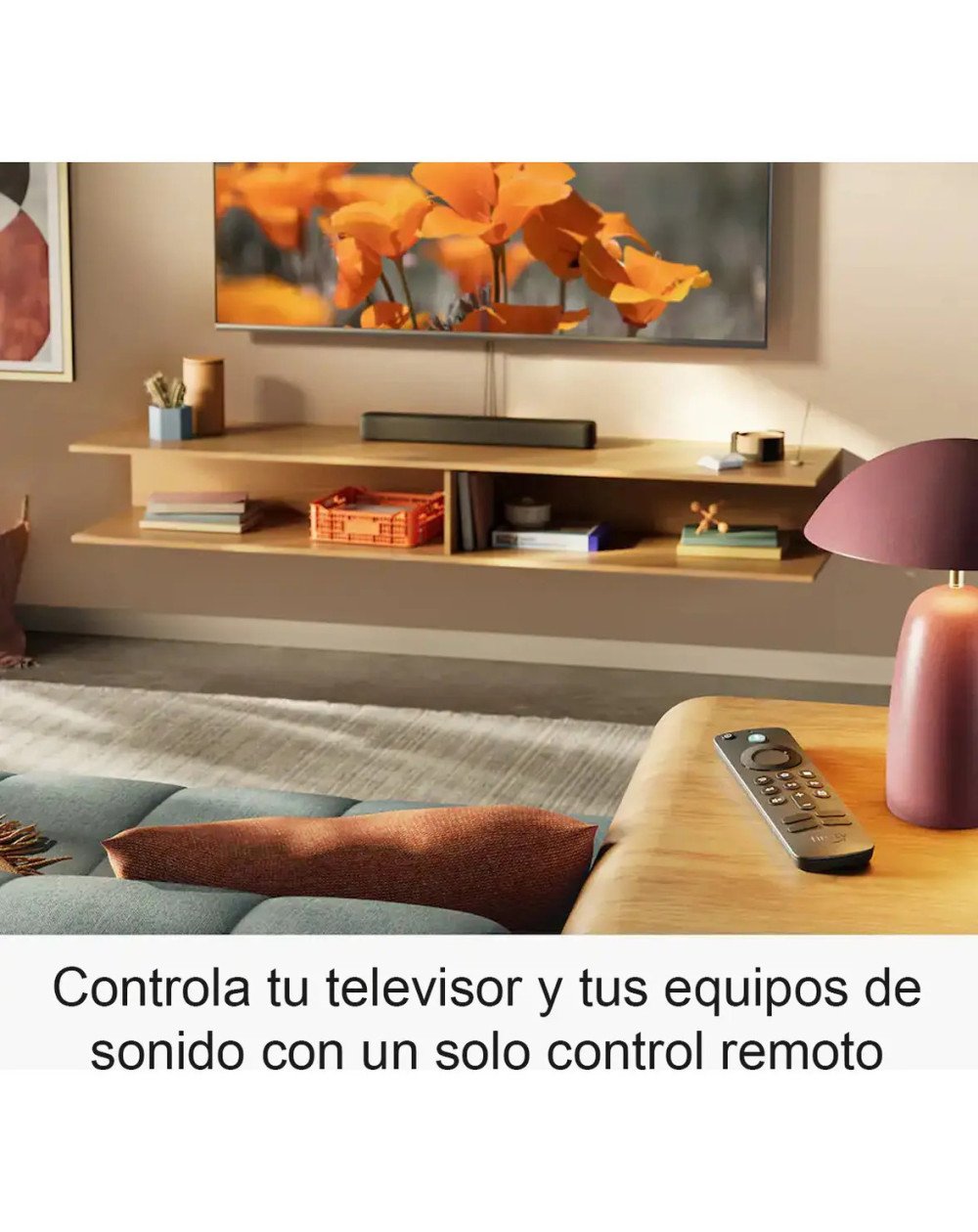 Amazon Fire Tv Stick Hd Streaming Media Player 8gb Color Negro Con Adaptador 110/220 Volts De Voz