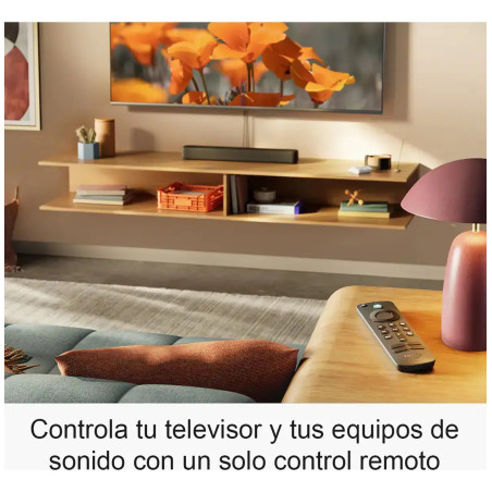 Amazon Fire Tv Stick Hd Streaming Media Player 8gb Color Negro Con Adaptador 110/220 Volts De Voz