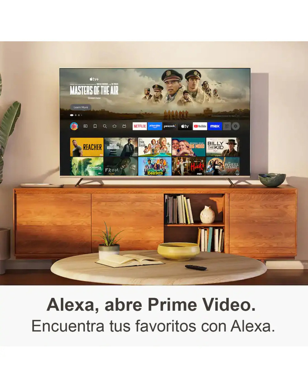 Amazon Fire Tv Stick Hd Streaming Media Player 8gb Color Negro Con Adaptador 110/220 Volts De Voz