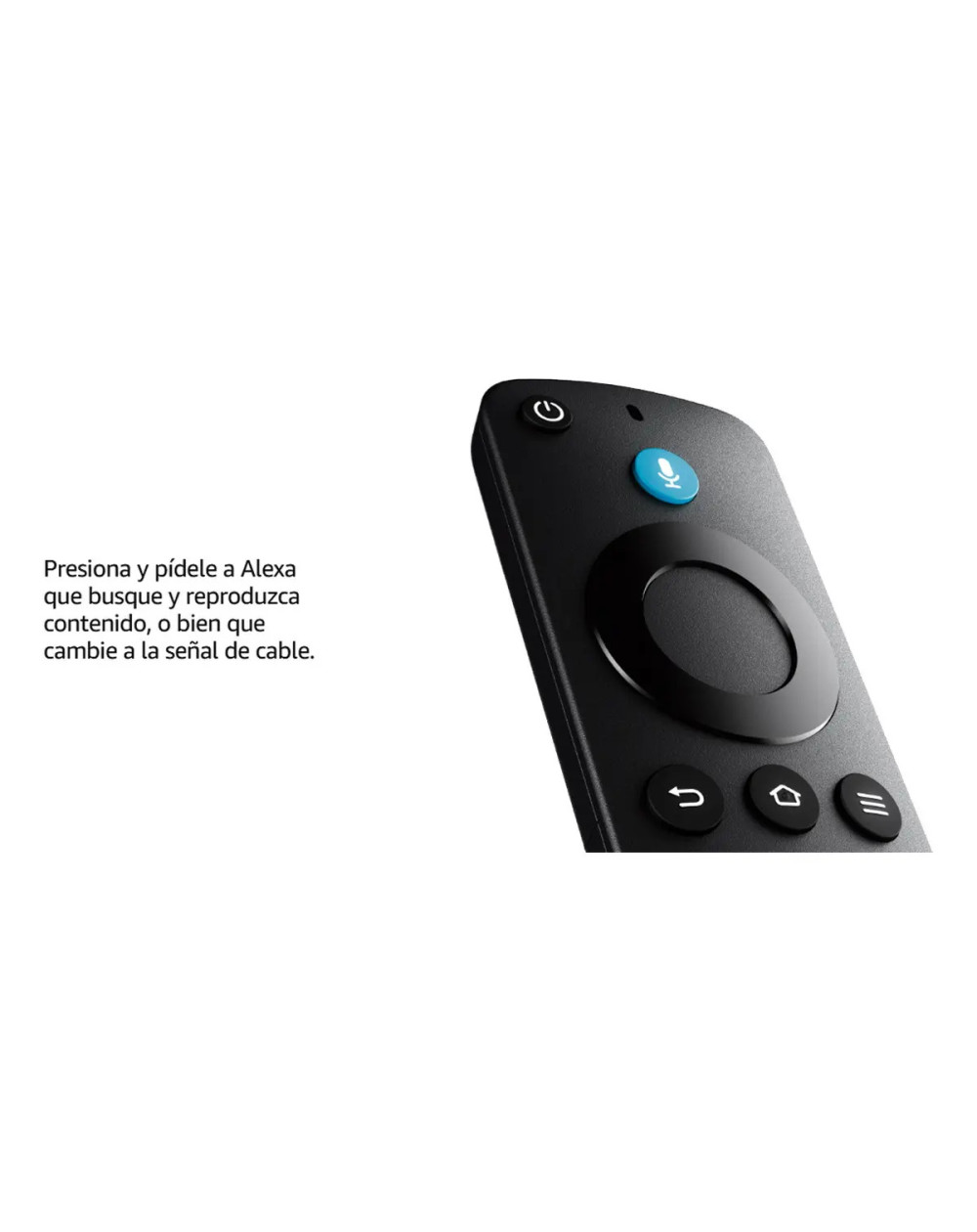 Amazon Fire Tv Stick Hd Streaming Media Player 8gb Color Negro Con Adaptador 110/220 Volts De Voz