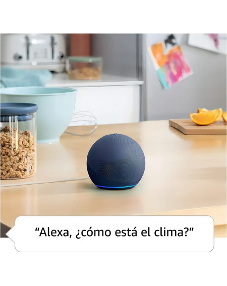 Asistente Virtual Amazon Echo Dot 5ta Gen Azul Deep Sea Blue