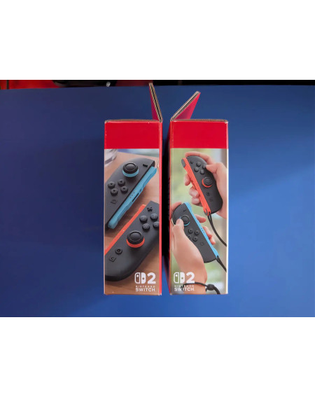 Nintendo Switch 2 Joycon Controllers (light Blue/light Red) Celeste Y Rojo Negro