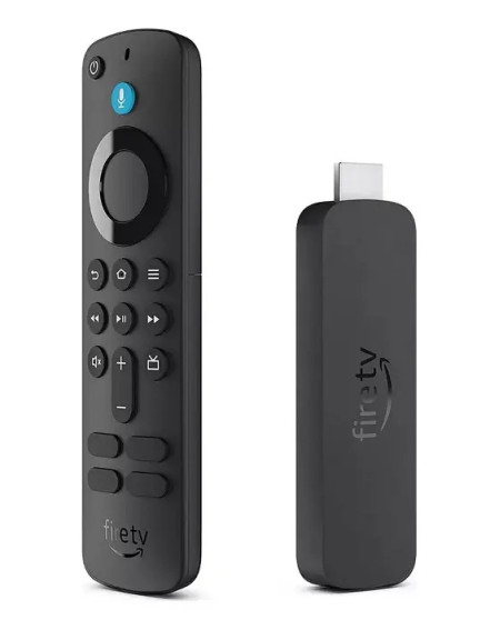 Amazon Fire Tv Stick 4k 8gb Con Pilas, Control Remoto, Adaptador, Cable Y Hdmi - Negro Baterías