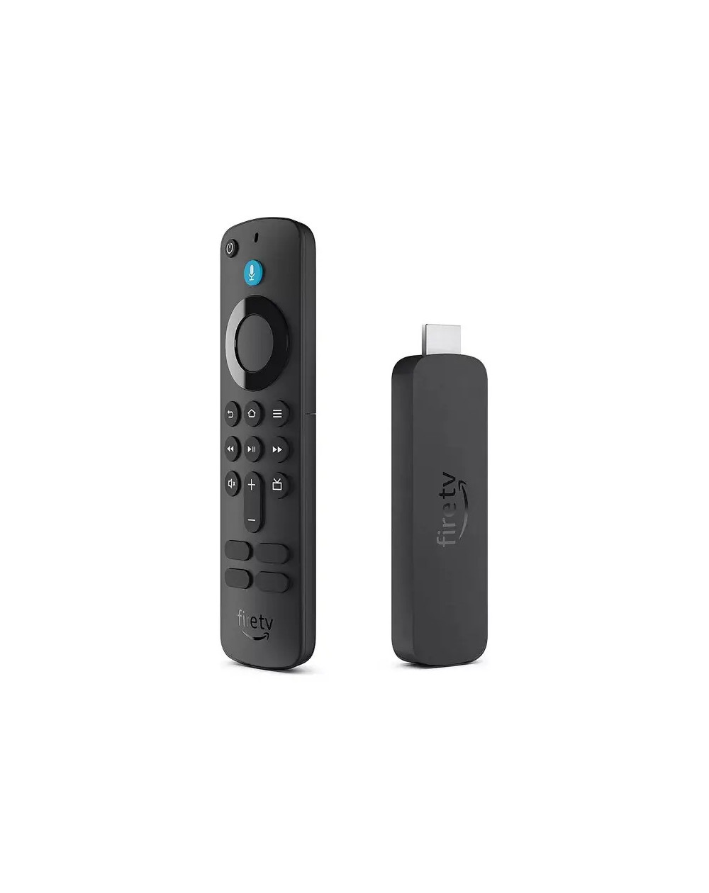 Amazon Fire Tv Stick 4k 8gb Con Pilas, Control Remoto, Adaptador, Cable Y Hdmi - Negro Baterías