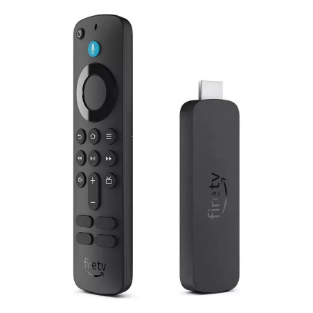 Amazon Fire Tv Stick 4k 8gb Con Pilas, Control Remoto, Adaptador, Cable Y Hdmi - Negro Baterías