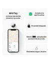 Airtag Apple 1u Color Blanco