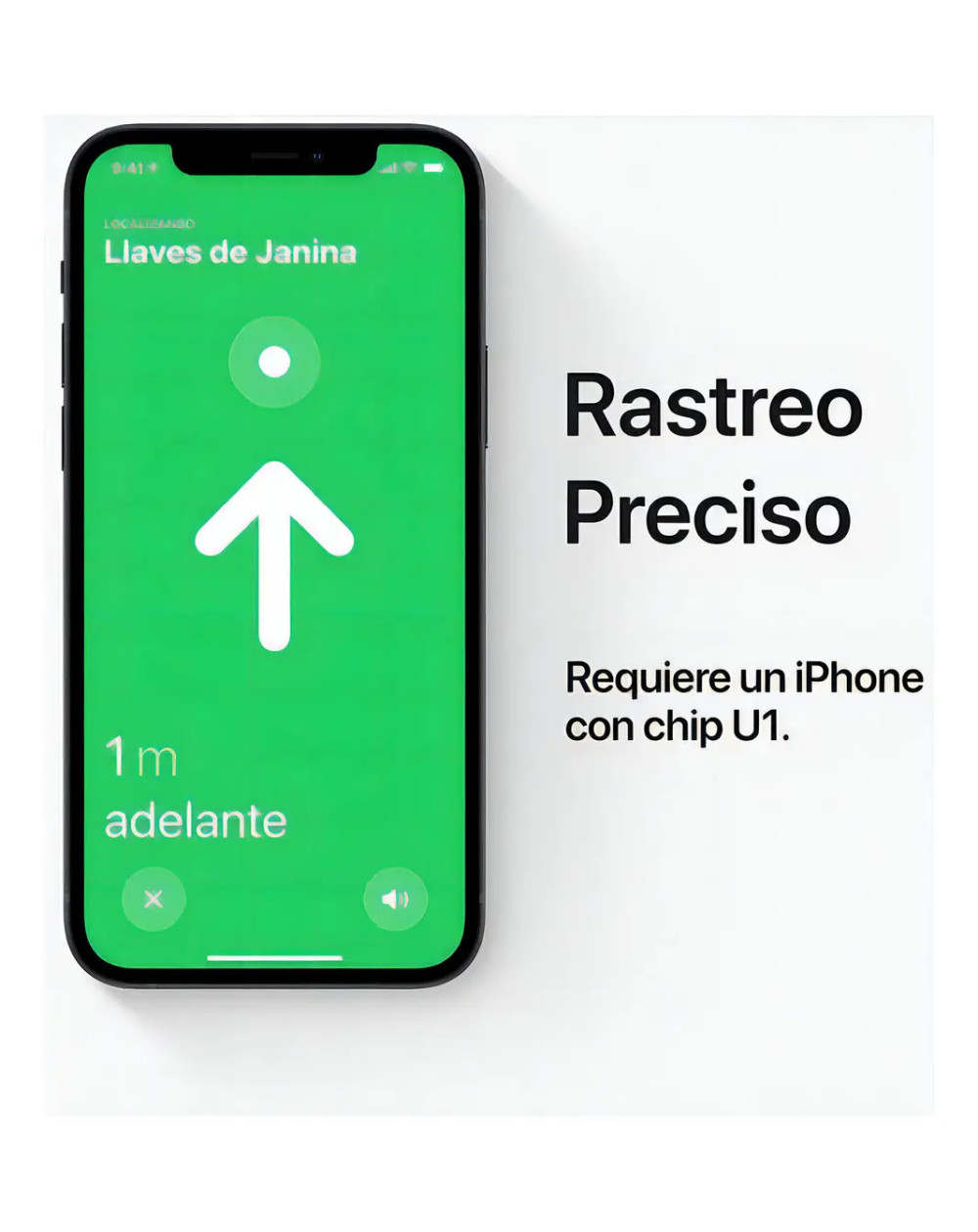 Airtag Apple 1u Color Blanco