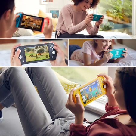 Consola Nintendo Switch Lite 4/32gb Portatil Dimm Color Azul