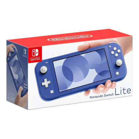 Consola Nintendo Switch Lite 4/32gb Portatil Dimm Color Azul