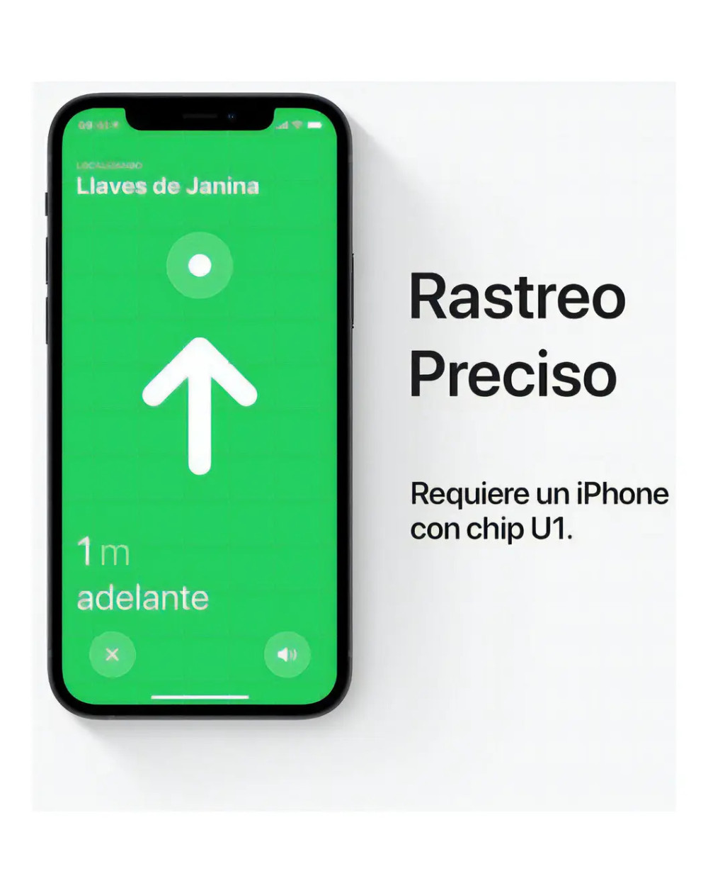 Airtag Apple Pack Con Bluetooth Color Blanco 4 Unidades