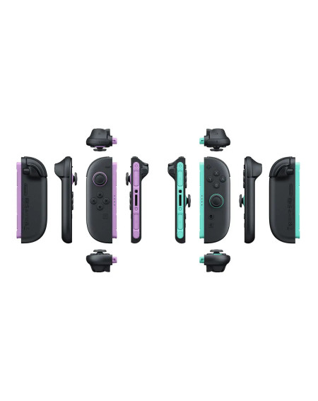 Joy-con 2 (l)/(r) Light Purple / Light Green - Nintendo Switch 2 Morado Y Verde