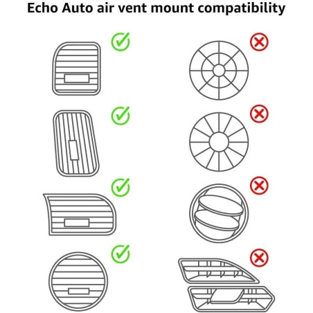 Alexa Amazon Echo Auto Echo Asistente Auto Inteligente Nuevo Color Negro