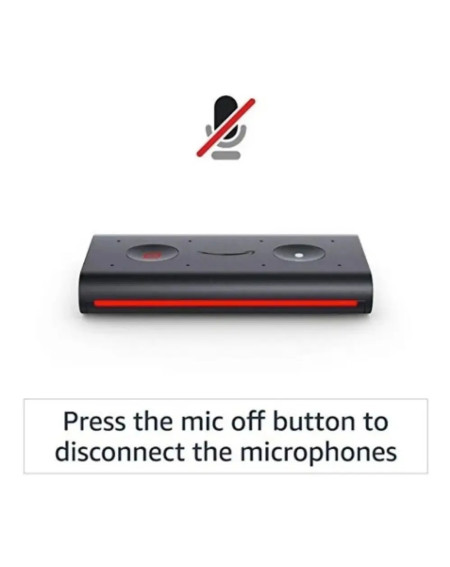 Alexa Amazon Echo Auto Echo Asistente Auto Inteligente Nuevo Color Negro