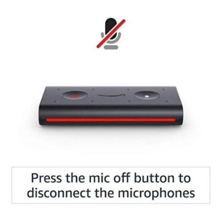 Alexa Amazon Echo Auto Echo Asistente Auto Inteligente Nuevo Color Negro