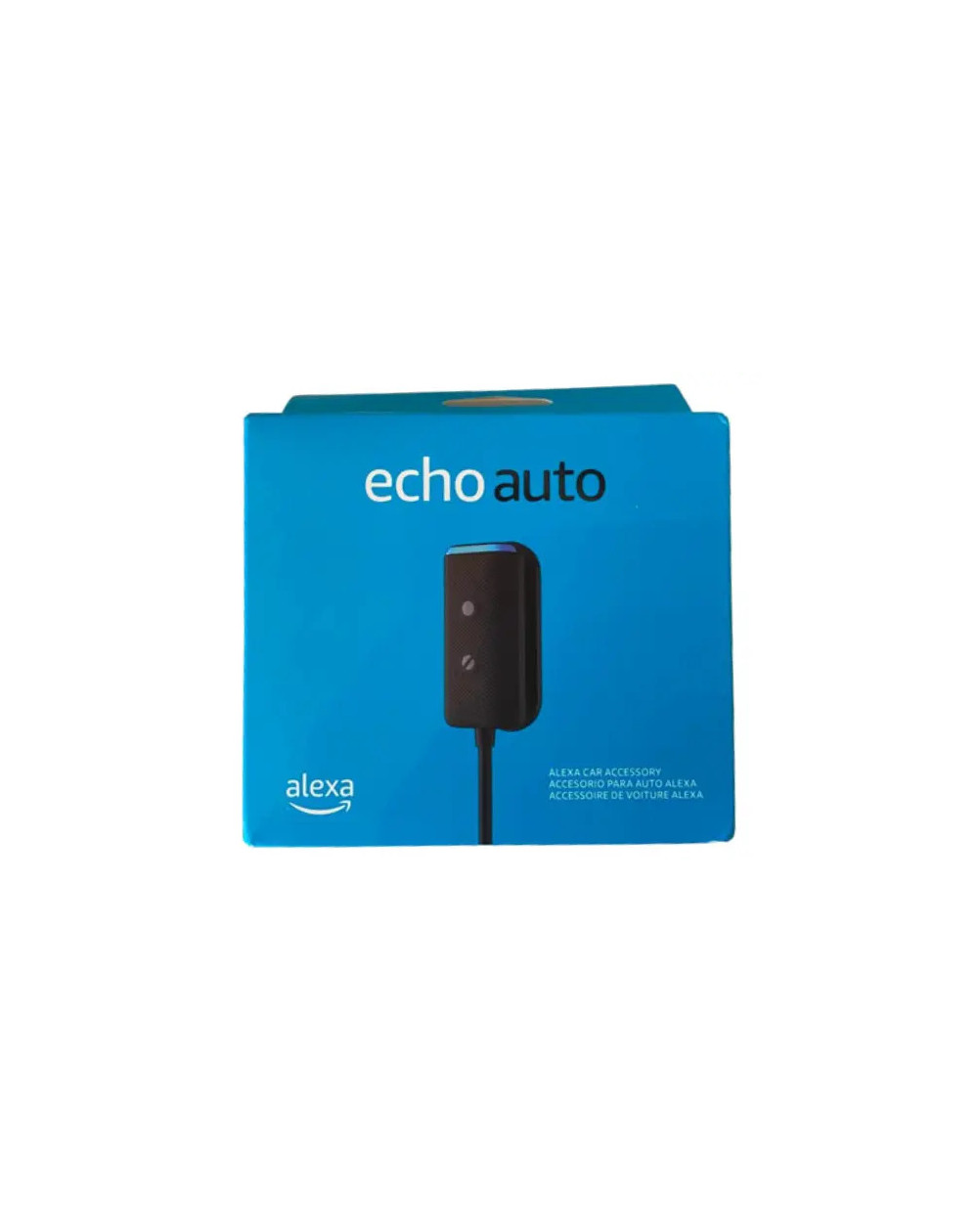Amazon Echo Auto (2nd Gen) Con Asistente Virtual Alexa Color Negro
