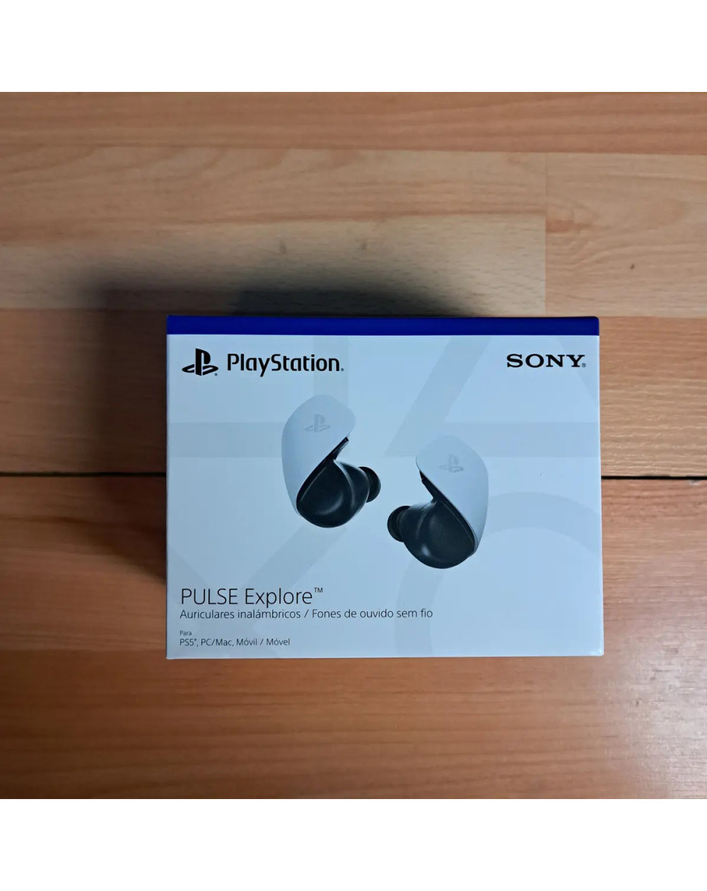 Auriculares In-ear Gamer Inalámbricos Sony Pulse Explore 1000038064 Blanco Y Negro Blanco/negro
