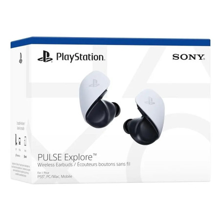 Auriculares In-ear Gamer Inalámbricos Sony Pulse Explore 1000038064 Blanco Y Negro Blanco/negro