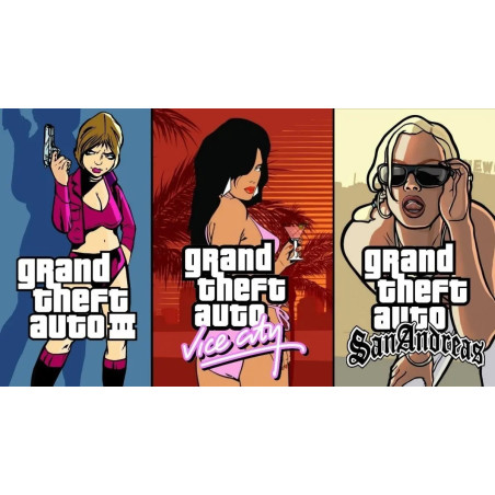 Grand Theft Auto: The Trilogy Definitive Edition Ps4