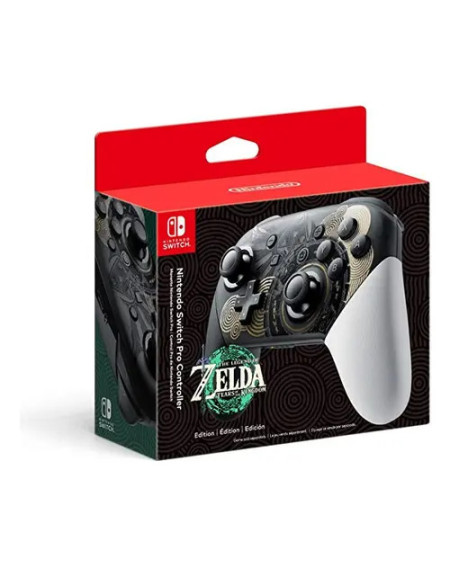 Pro Controller-the Legend Of Zelda: Tears Of The Kingdom Color Black