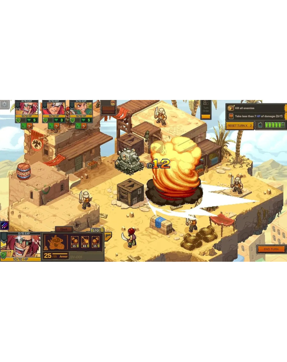 Metal Slug Tactics Para Nintendo Switch Fisico