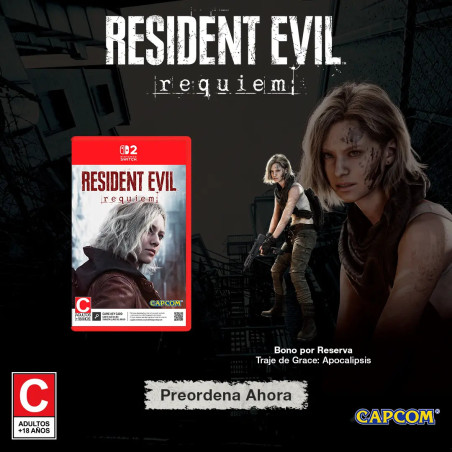 Resident Evil Requiem Nintendo Switch 2 Físico