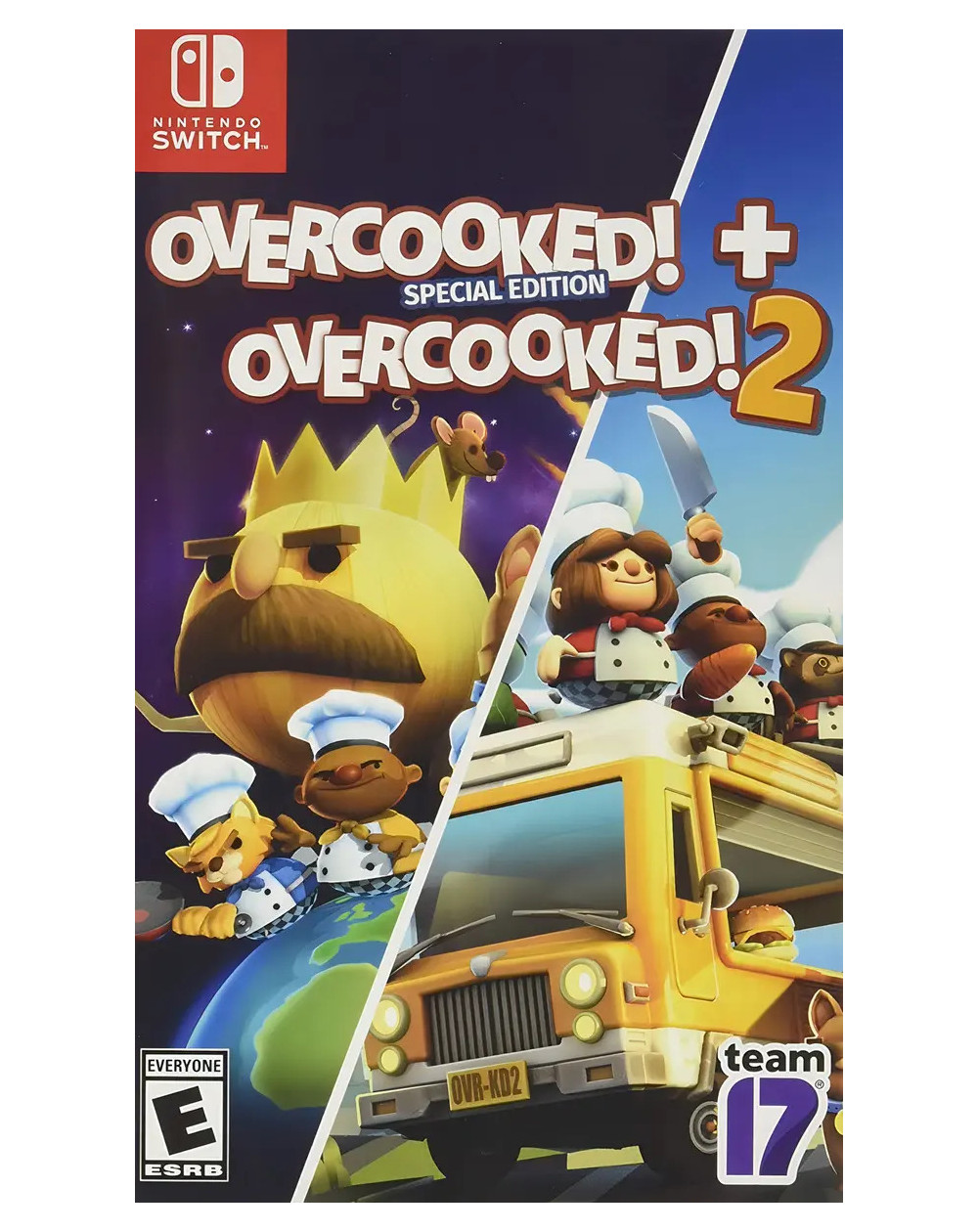 Overcooked! + Overcooked! 2 Standard Edition (físico)