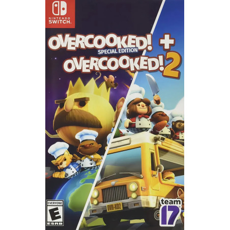Overcooked! + Overcooked! 2 Standard Edition (físico)