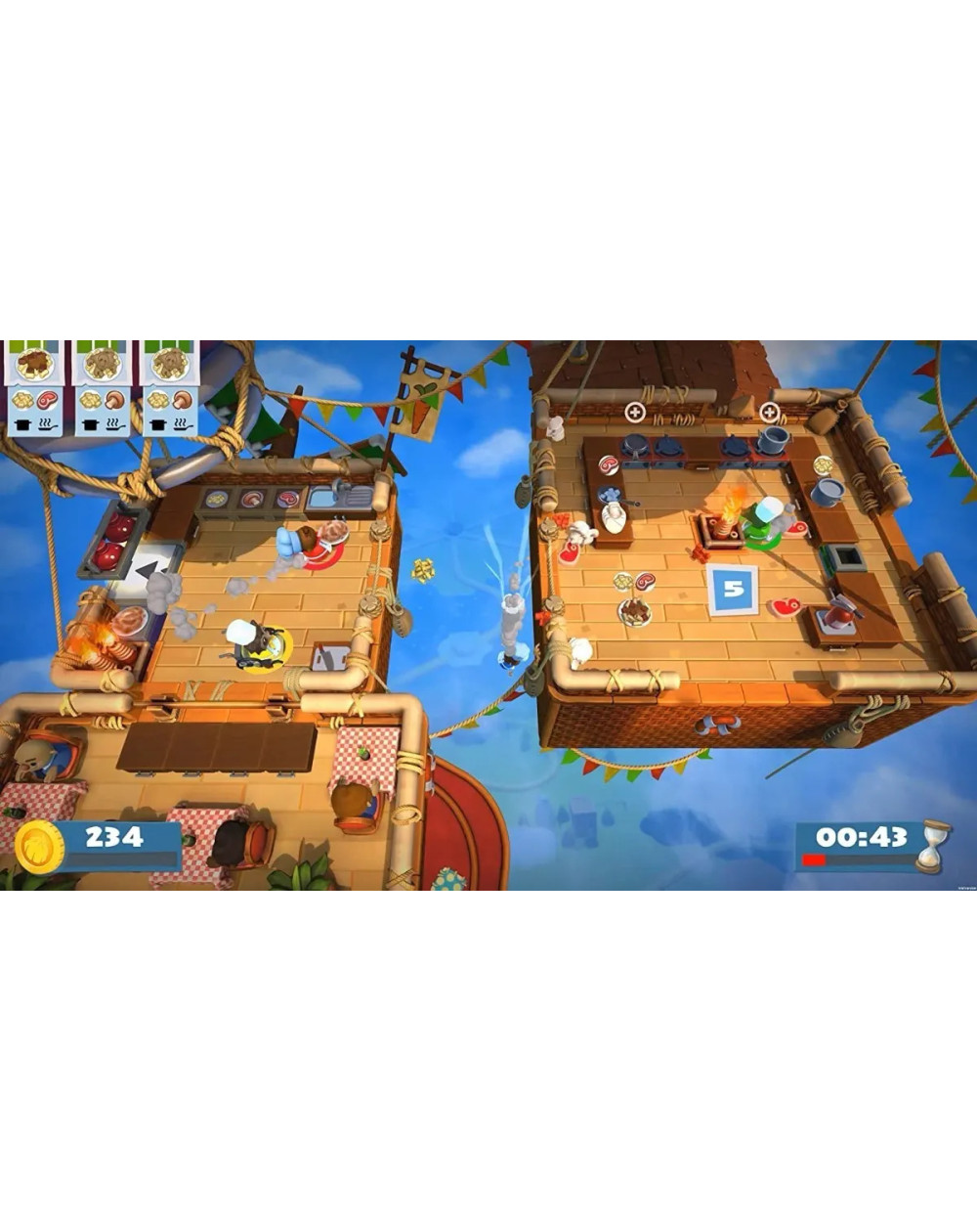 Overcooked! + Overcooked! 2 Standard Edition (físico)