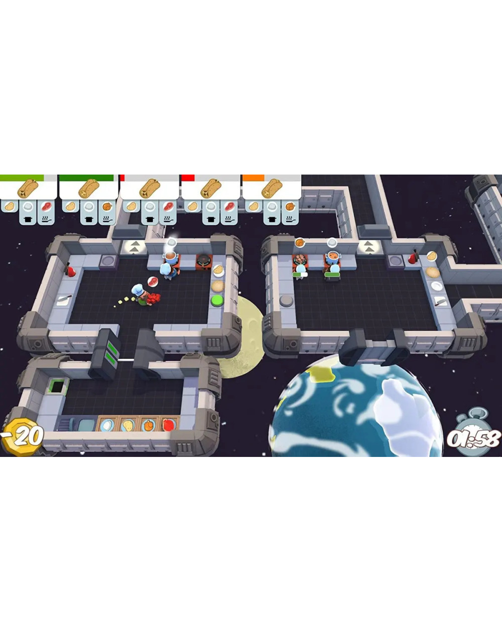 Overcooked! + Overcooked! 2 Standard Edition (físico)