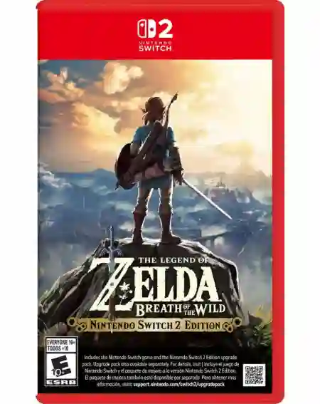 The Legend Of Zelda: Breath Of The Wild Nintendo Switch 2 Físico