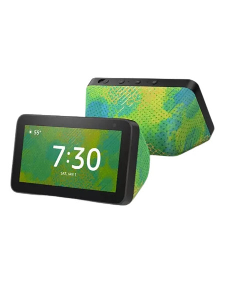 Amazon Echo Show 5 2nd Gen Kids Con Asistente Virtual Alexa, Pantalla Integrada De 5.5  Color Camaleón