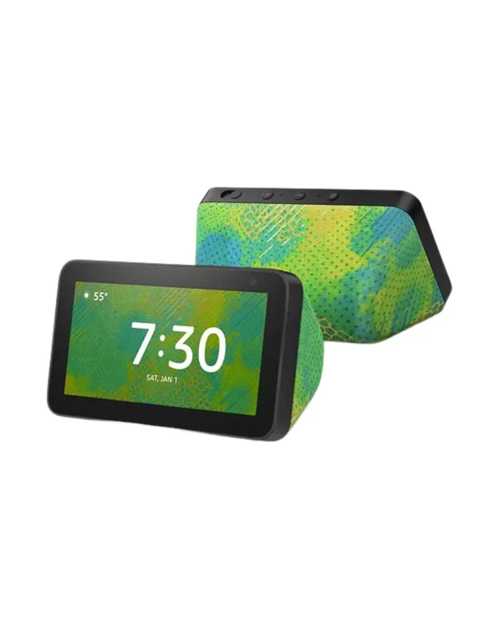 Amazon Echo Show 5 2nd Gen Kids Con Asistente Virtual Alexa, Pantalla Integrada De 5.5  Color Camaleón