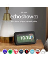 Amazon Echo Show 5 2nd Gen Kids Con Asistente Virtual Alexa, Pantalla Integrada De 5.5  Color Camaleón