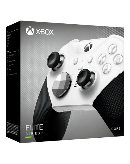 Control Inalámbrico Microsoft Xbox Elite Series 2 Core Blanco Para Xbox Y Pc