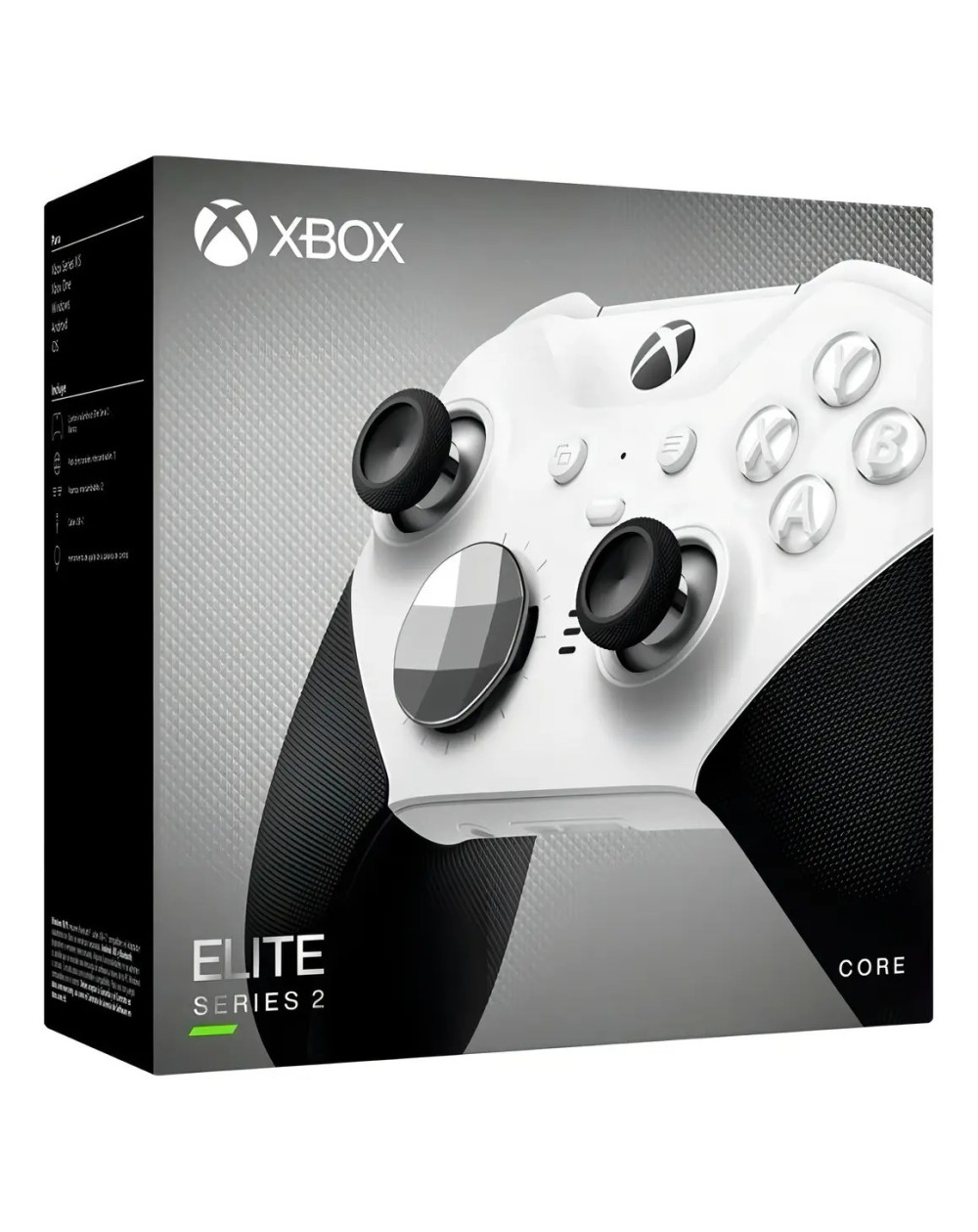 Control Inalámbrico Microsoft Xbox Elite Series 2 Core Blanco Para Xbox Y Pc