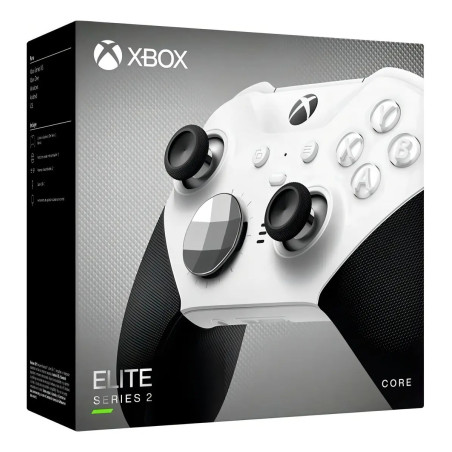 Control Inalámbrico Microsoft Xbox Elite Series 2 Core Blanco Para Xbox Y Pc