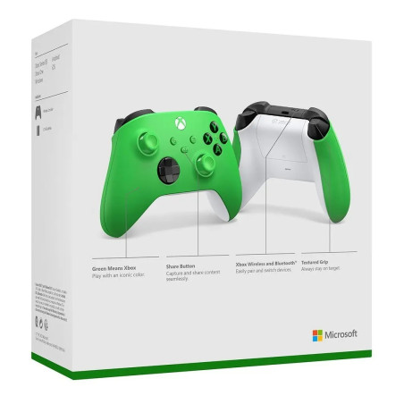 Control Inalámbrico Xbox Series S/x/one Velocity Green Verde