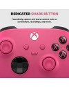 Control Inalámbrico Microsoft Xbox Deep Pink Rosa