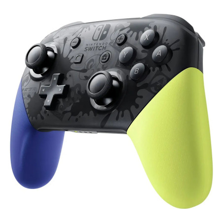 Control Inalámbrico Nintendo Switch Pro Splatoon 3 Edition Negro Bluetooth